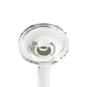 Crystal Glass Single Pillar Candle Holder Clear (80cmH)