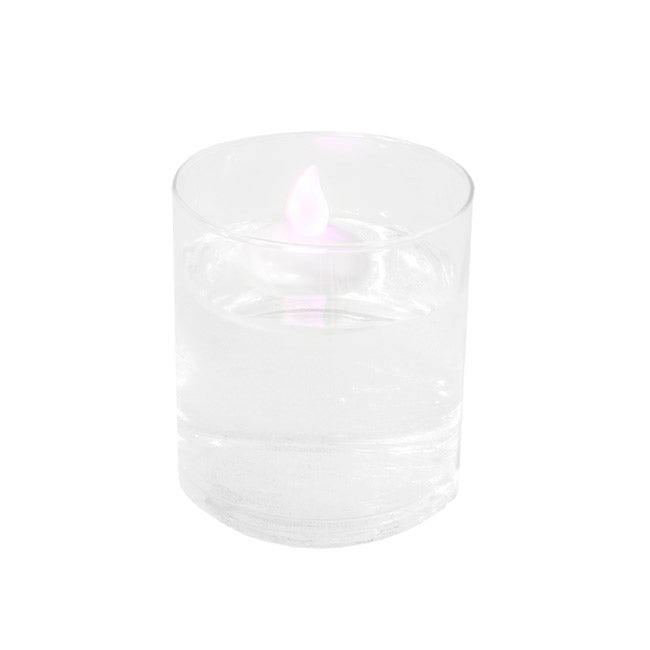 LED Floating Tealight Multi Colours (3.8Dx1.5cmH) Pack 2