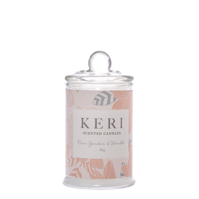 Scented Jar Candle Eden Rose Garden & Vanilla 90g (6x11cmH)