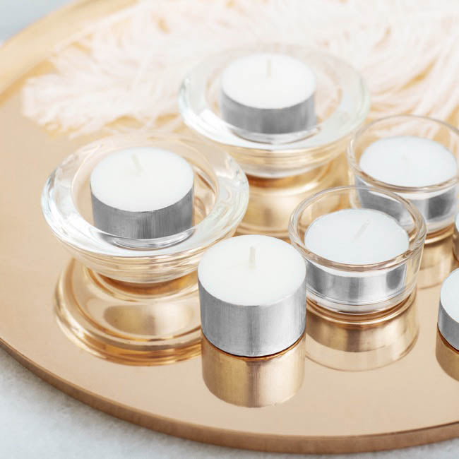 Tealight Event Candle 4 Hour 100 Bulk Pack White (38x17mmH)