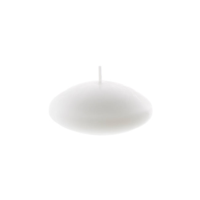 Floating Candle 7 Hour Pack 2 White (7.5Dx3.5cmH)