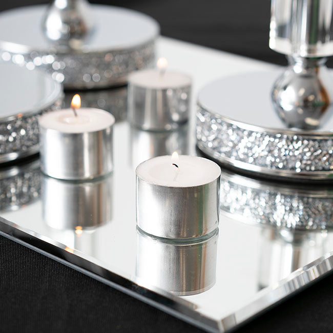 Tealight Event Candle 9 Hour Premium 24 Pack White 38x24mmH