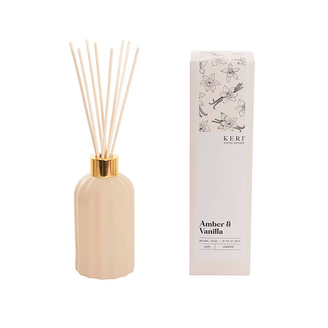 Fragrance Diffuser Evelyn III Amber & Vanilla 180ml