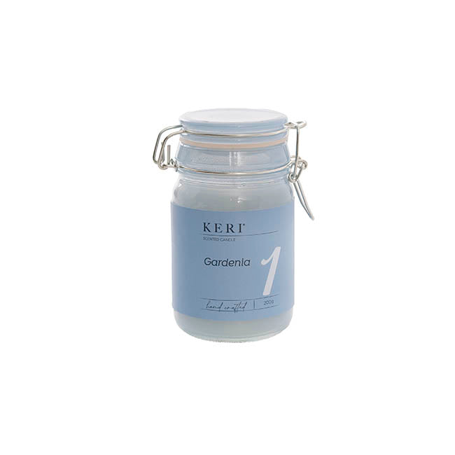 Scented Candle Honey Jar Gardenia (6.5Dx12cmH) 200g