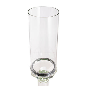 Crystal Glass Cylinder Candle Holder Clear (60cmH)