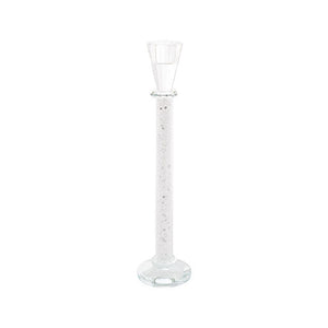 Crystal Glass Dinner Candle Holder Clear (30cmH)