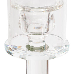 Candelabra Glass Hurricane Sleeve Pack 2 (6cmDx30cmH)