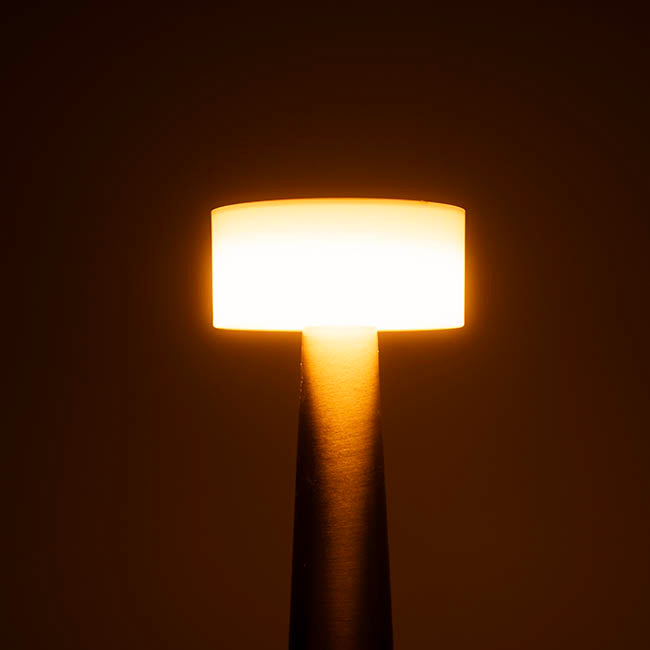 Cordless Designer LED Table Lamp Gold (21cmH)