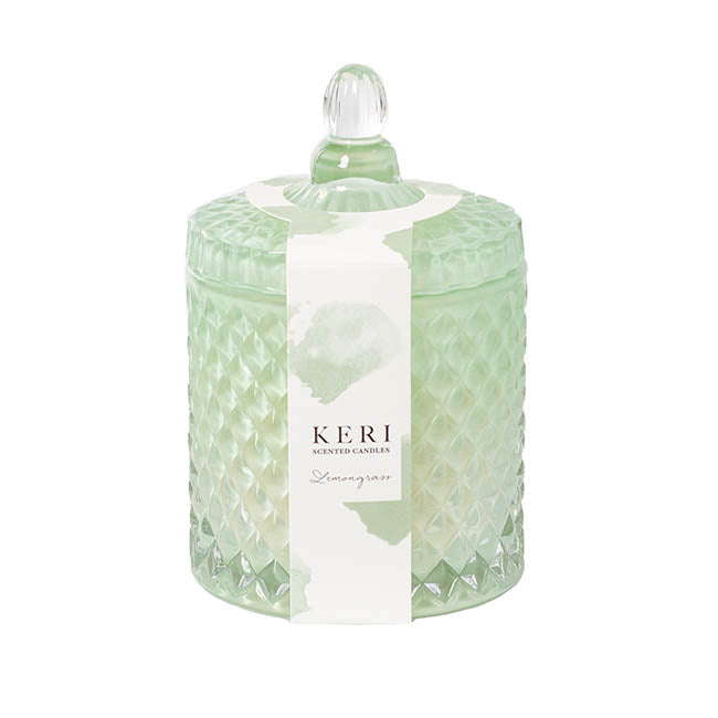 Scented Jar Candle Delight Lemongrass 180g (8.5x13cmH)