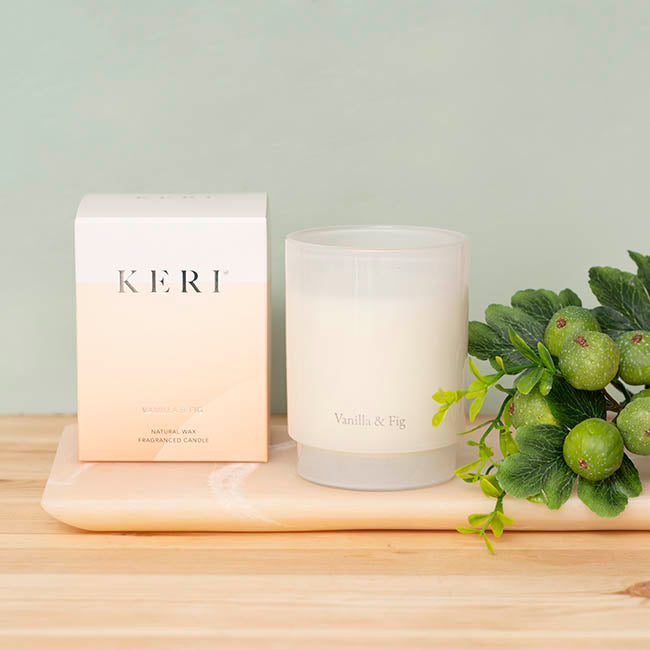 Scented Candle Urban Jar Vanilla & Fig (8x10.5cmH) 230g
