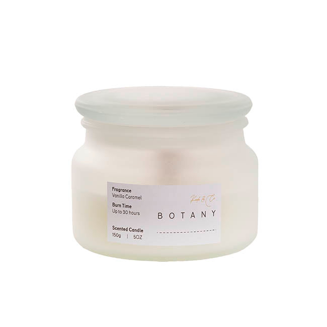 Scented Candle Botany Jar Vanilla Caramel (150g)