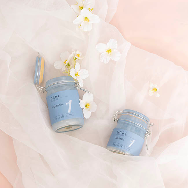 Scented Candle Honey Jar Gardenia (6.5Dx9cmH) 120g