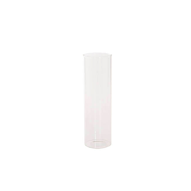 Glass Cylinder Event Candle Holder Clear (7.5Dx20cmH)